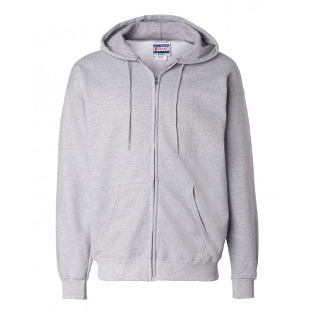 F280 Hanes F280 Ultimate Cotton Full-Zip Hooded Sweatshirt LIGHT STEEL