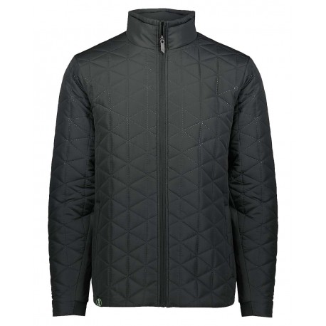 229516 Holloway 229516 Repreve Eco Quilted Jacket BLACK