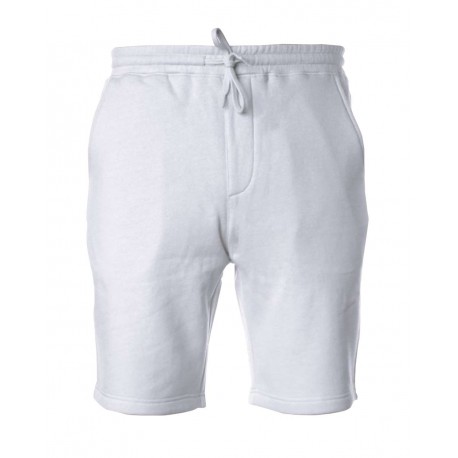 IND20SRT Independent Trading Co. IND20SRT Midweight Fleece Shorts WHITE