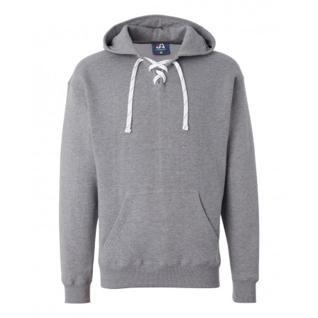 8830 J. America 8830 Sport Lace Hooded Sweatshirt OXFORD