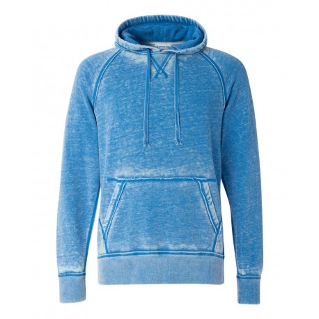 8915 J. America 8915 Vintage Zen Fleece Hooded Sweatshirt ROYAL