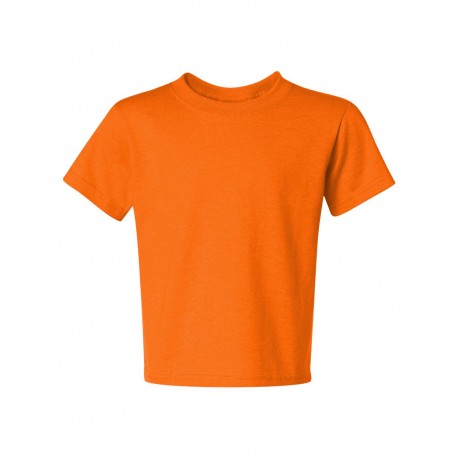 29BR JERZEES 29BR Dri-Power Youth 50/50 T-Shirt SAFETY ORANGE