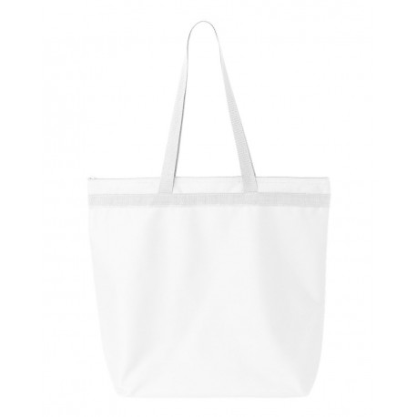 8802 Liberty Bags 8802 Melody Large Tote WHITE