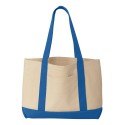 8869 Liberty Bags NATURAL/ ROYAL