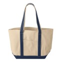 8871 Liberty Bags NATURAL/ NAVY