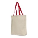 9868 Liberty Bags NATURAL/ RED