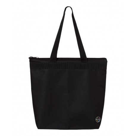 MS8816 Maui and Sons MS8816 Classic Beach Tote BLACK