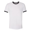 3604 Next Level WHITE/ BLACK