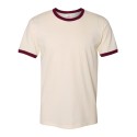 3604 Next Level Natural/ Maroon