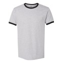 3604 Next Level Heather Grey/ Black