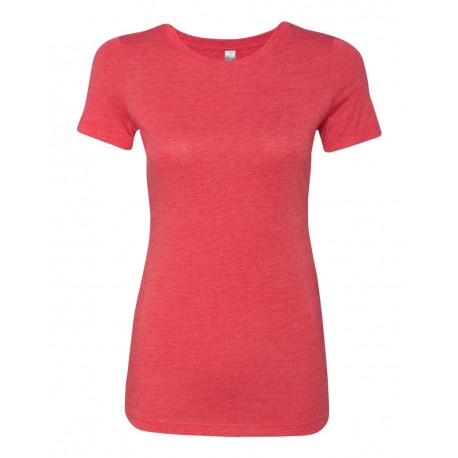 6710 Next Level 6710 Women's Triblend T-Shirt VINTAGE RED