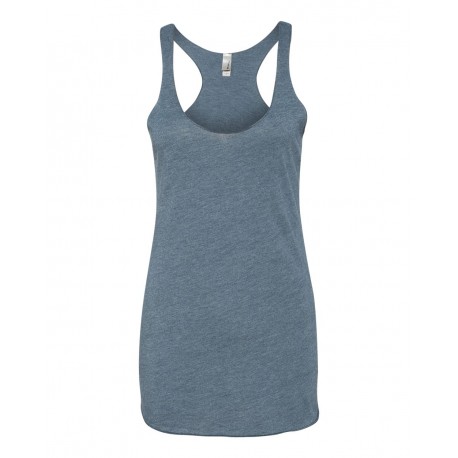 6733 Next Level 6733 Women's Triblend Racerback Tank INDIGO