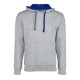 9301 Next Level Heather Grey/ Royal