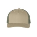 112FP Richardson Pale Khaki/ Loden Green