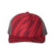 112P Richardson Streak Red/ Charcoal