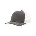 112PL Richardson CHARCOAL/ WHITE