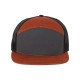 168 Richardson Charcoal/ Burnt Orange/ Black