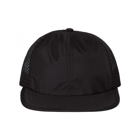935 Richardson 935 Rogue Wide Set Mesh Cap BLACK