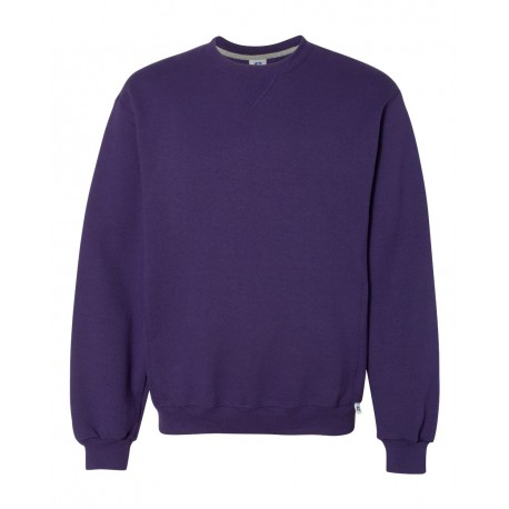 698HBM Russell Athletic 698HBM Dri Power Crewneck Sweatshirt PURPLE