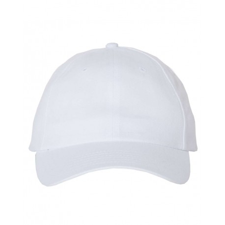 VC200 Valucap VC200 Brushed Twill Cap WHITE