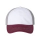 VC300A Valucap White/ Maroon/ Grey