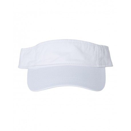 VC500 Valucap VC500 Bio-Washed Visor WHITE