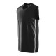 1180 Augusta Sportswear BLACK/ WHITE