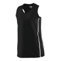 1182 Augusta Sportswear BLACK/ WHITE