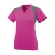 1295 Augusta Sportswear Power Pink/ Graphite/ White