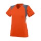 1295 Augusta Sportswear Orange/ Graphite/ White