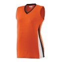 1355 Augusta Sportswear Orange/ Black/ White