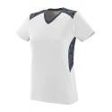 1360 Augusta Sportswear White/ Graphite/ Black Print