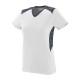 1361 Augusta Sportswear White/ Graphite/ Black Print
