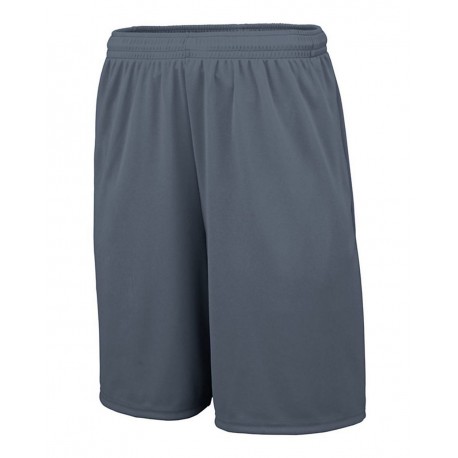 1429 Augusta Sportswear 1429 Youth Training Shorts with Pocket GRAPHITE
