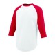 1505 Augusta Sportswear WHITE/ RED