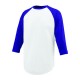1505 Augusta Sportswear White/ Purple