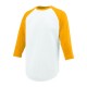 1506 Augusta Sportswear White/ Gold
