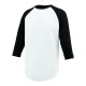 1506 Augusta Sportswear WHITE/ BLACK