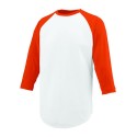 1506 Augusta Sportswear White/ Orange
