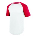 1508 Augusta Sportswear WHITE/ RED
