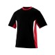 1510 Augusta Sportswear Black/ Red/ White