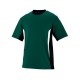 1510 Augusta Sportswear Dark Green/ Black/ White