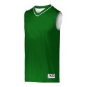152 Augusta Sportswear Dark Green/ White
