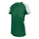 1522 Augusta Sportswear Dark Green/ White