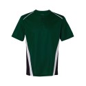 1525 Augusta Sportswear Dark Green/ Black/ White