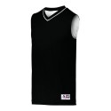 153 Augusta Sportswear BLACK/ WHITE