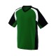 1535 Augusta Sportswear Dark Green/ Black/ White