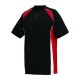 1541 Augusta Sportswear Black/ Red/ White