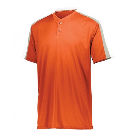 1557 Augusta Sportswear 1557 Power Plus Jersey 2.0 Orange/ White/ Silver Grey