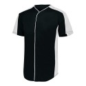 1655 Augusta Sportswear BLACK/ WHITE
